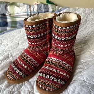 Cozy Multicolor Knit children’s Boots